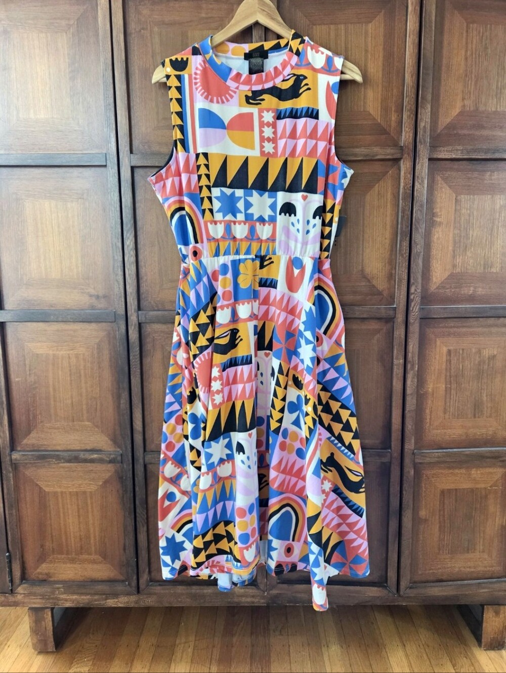 Nooworks Lisa Congdon Dahlia Dress 2X